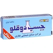 چسب دو قلو غفاری شفاف
